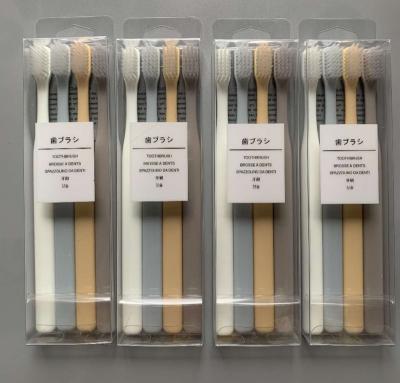 China Disposable Eco Friendly Toothbrush Toothbrush Travel Set Toothbrush Packaging Box for sale