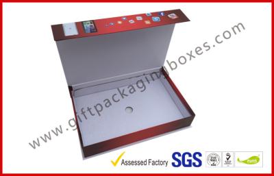 China Smart Phone Magnetic Packaging Boxes , UV Coated Mobile Phone Box Packaging for sale