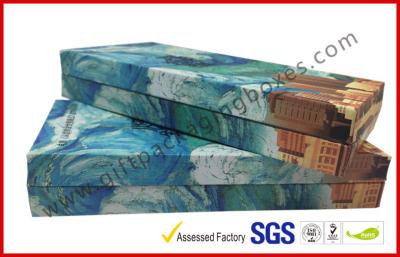 China Rectangle Apparel Packaging Boxes / Cardboard Custom Decorated Boxes For Gifts for sale