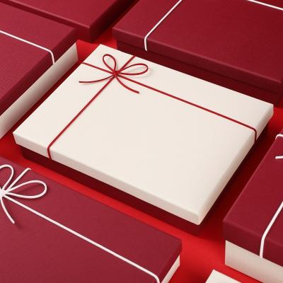 China Kastenweltabdeckungsgeschenkbox der Geschenkbox des Weins kleidet rote leere Hemdgeschenkboxkundenbezogenheit zu verkaufen