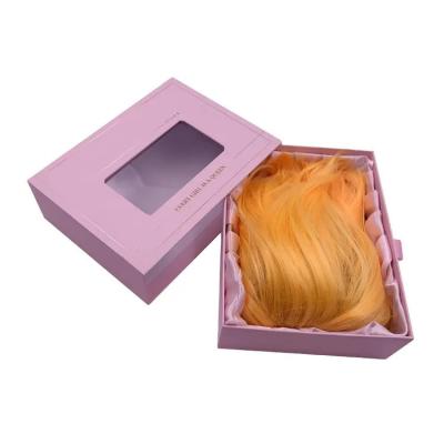 China Customized wig packaging box, exquisite hairstyle color box, printed wig packaging box, customized for sale