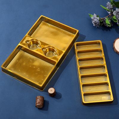 China Mooncake box, PVC packaging, blister inner tray, plastic box, pet tray, blister packaging customization for sale