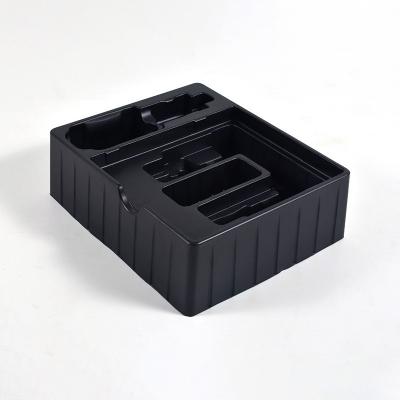 China Cosmetic blister inner support customized inner lining support packaging box PVC flocking for sale