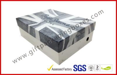 China Customized Rigid Gift Boxes , Printed Shoe Gift Box For Shop for sale