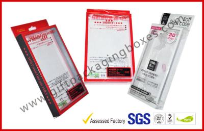 China PVC Power Bank Clear Plastic Clamshell Packaging Box with Printing For Iphone Case for sale