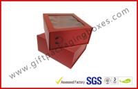 China Magnetic Box with Clear PVC / PET Window , HeadPhone Electronics Packaging Boxes for sale