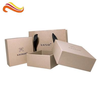 China Cardboard Custom Kraft Paper Bags Logo Printing Packing Items For Jewelry for sale