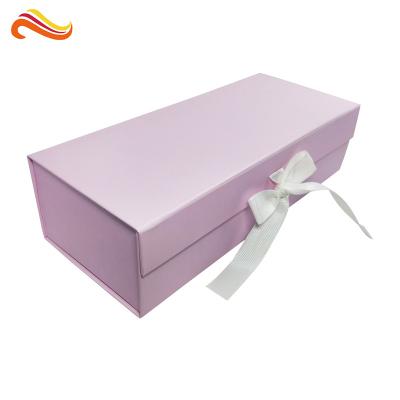 China Custom Printing Magnetic Closure Collapsible Apparel Gift Box for sale