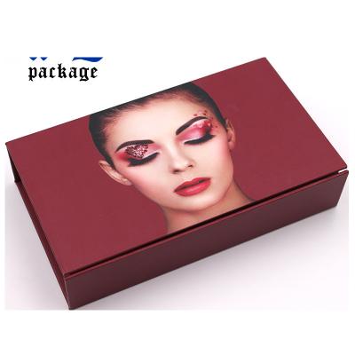 China Handgemachtes Blasen-Tray Cosmetic Gift Box Makeup-Bürsten-Fenster-Verpacken zu verkaufen