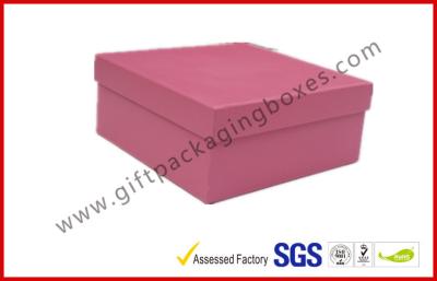 China Stijve de Dozen Matte Laminering van de Luxe Roze Gift, de dozen van de juwelengift Te koop