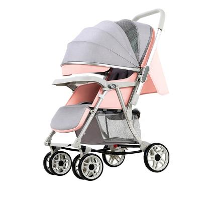 China China Supplier Oxford Baby Stroller High View Baby Carrier Luxury Pram Carrier OEM Customized Frame Logo for sale