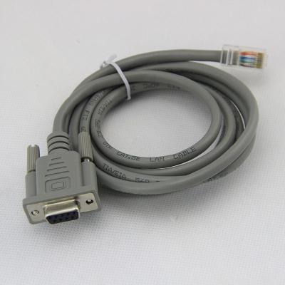 China High Quality Computer Serial 6pin RS232 DB9 to Rj11 Adapter Cable for Scanner for sale