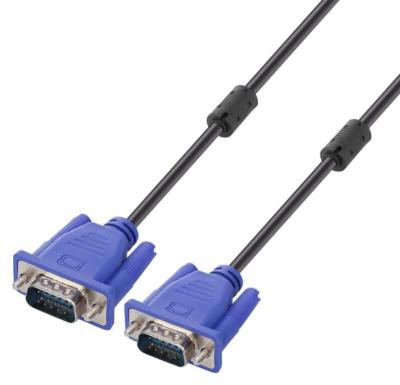 China Best Selling 3+7 COMPUTER Manoson Audio Video Blue Computer 15 Pin VGA Male To Male Cable 1.8m for sale