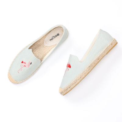 China Wholesale Anti-Smell Animal Pattern Ladies Pull-On Embroidery All-match Flat Sneakers Sneakers for sale