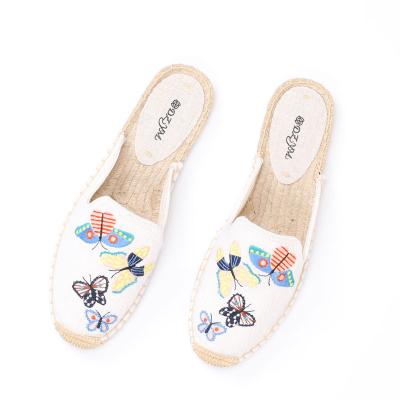 China Summer Hot Fashion Breathable Slippers Women's Flat Women's Breathable Slippers Summer Hot Sale Butterfly Pattern Casual Sneaker Non-Slip Sandals for sale