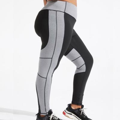 China High Waisted Breathable Tights Plus Size Workout Gym Fat Booty Compression High Support Tiktok Women Butt Crack! crack! gaiters for sale