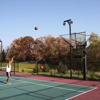 China Eco-friendly Quick Quench 2022 Steel Basketball Shooting Machine With Customized Size For Indoor Outdoor for sale