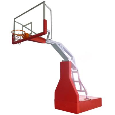 China Game Basketball Quick Dunk FIBA ​​Standard Hot Selling Professional Hydraulic Basketball Hoop Holder Used For Team Training FIBA ​​Basketball Hoop for sale