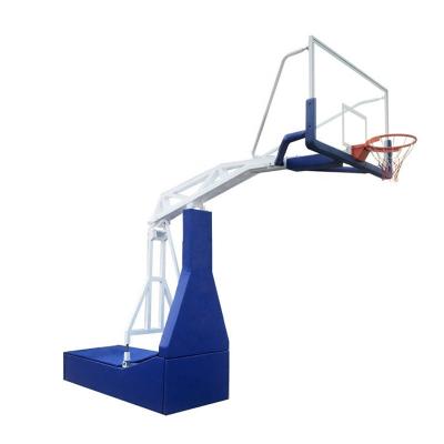 China Game basketball quick dunk high quality factory basketball game equipment basketball hoop support FIBA ​​professional hydraulic basketball hoop for sale