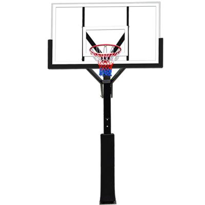 China PP S-029 Inground Basketball Rack PC Backboard FIBA ​​Outdoor Court Sports Equipment for sale