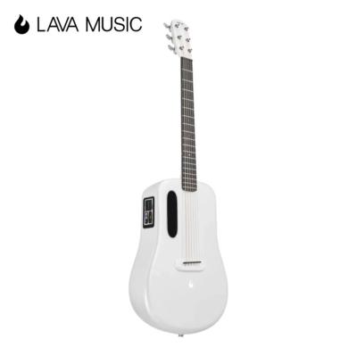 China LAVA ME3 carbon fiber 36/38 inch carbon fiber 6 string guitar with smart effect for beginner for sale