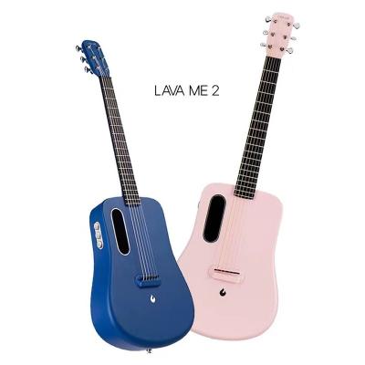 China Fiber Lava Me 2 Carbon Freeboost 36 Inch Carbon Fiber Effect Acoustic Guitar Travel Electric Guitar for sale