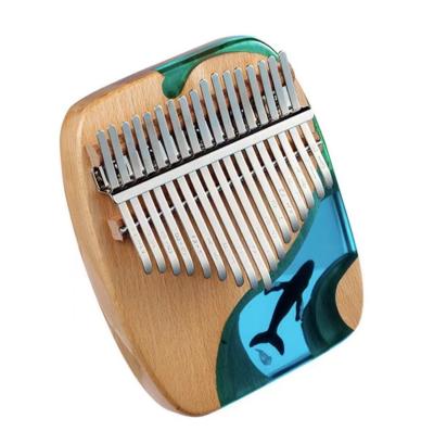 China Kalimba Black Walnut Kalimba 17 Keys Solid Beech Finger Piano Mini Kalimba Portable Musical Keyboard Musical Instrument for sale