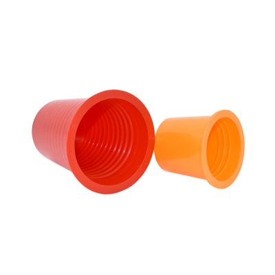 China Eco-friendly good quality red and orange practical professional high density polyethylene machine spare parts for industrial equipment for sale