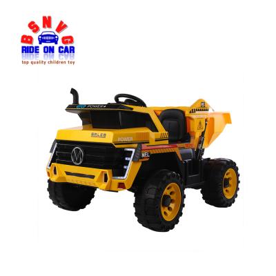 China Ride On Toy Kids Electric Remote Truck With E-Bucket Ride On Car Truck for sale