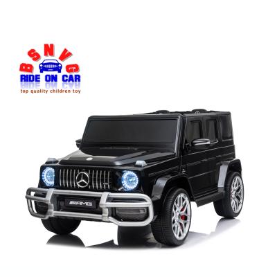 China Ride On Toy Two Seats Children Remote Ride On Car Licensed New G63 AMG for sale