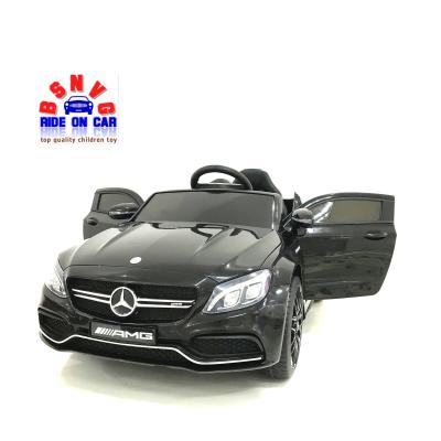 China Ride on Toy Authorized Kids Electric Ride on Mercedes C63 AMG Car for sale