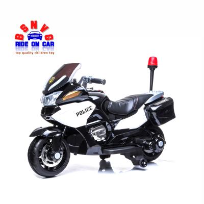 China Ride on Toy Children Electric Motorbike Police Motorcycle Kids Electric Bike for sale