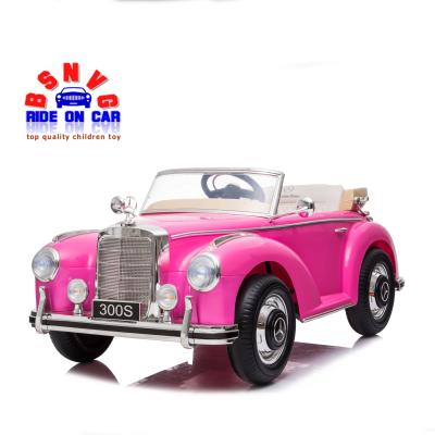 China Ride On Toy New Baby Pink Licensed 300S Remote Ride On Car for sale