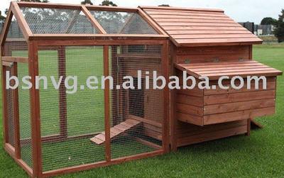 China eco-friendly wooden chicken house for sale