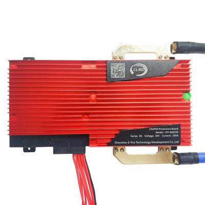 China Ebike 8S 24V 250A lifepo4 PCM bms 24v lifepo4 battery management system for sale