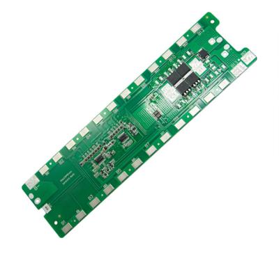 China Long and narrow 13S 48V 15A 20A 25A BMS Li ion battery protection circuit module for silver fish battery pack for sale