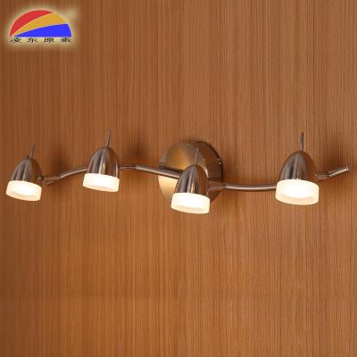 China Hotel Iron Acrylic LED Spot Light 4 Bars Spotlight Spot Lamp For Hotel Home Decoration for sale