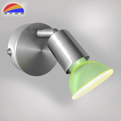 China Home Hotel Restaurant Surface Mounted Bar Spotlight Single Spot Light Wall Lamp With GU10 Holder Socket for sale