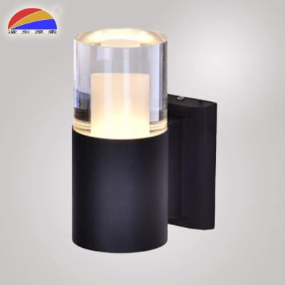 China IP65 Outdoor Acrylic Waterproof Wall Lamp Sconce Aluminum Alloy Led Light Sconce for sale