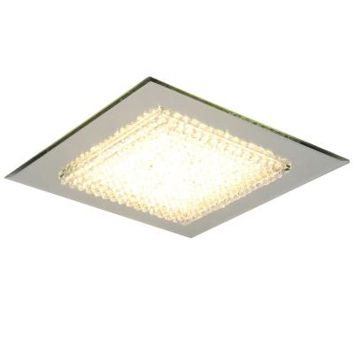 China Outdoor Mounted Surface Mounted Slim Square Crystal LED Ceiling Light Lamp For Hotel Bedroom Home Decoration for sale