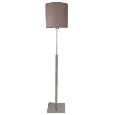 China Factory Wholesale Modern Floor Lamp Light Standing Lamps With Fabric Shade For Hotel Home Decoration for sale