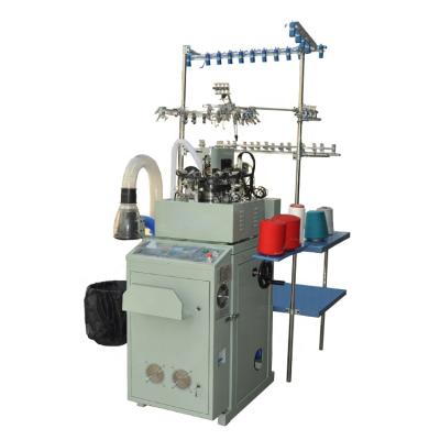 China Automated flat knitting machine to knit socks with high loops in different deign. for sale