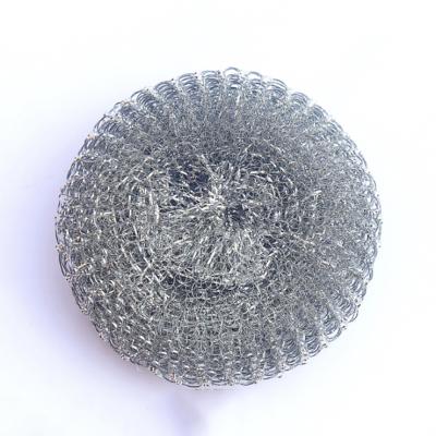 China Stainless Steel Mesh Scrubber Scourer For Kitchen Metal 2022 Clean Viable for sale