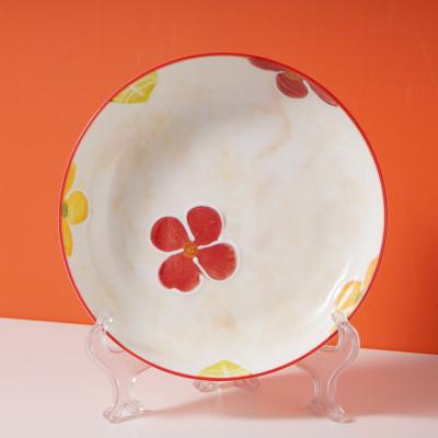 China Viable Wholesale Dinnerware Porcelain Dish High Quality Ceramic Dinner Dishes for sale