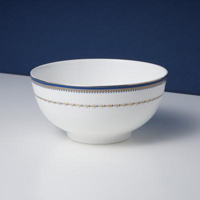 China Viable Elegant European Style Blue Bone China Bowl Bone China Bowl Fine Bone China Tableware for sale