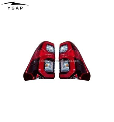 China Car Decoration Design Factory Price New LED Tail Lamp Tail Light For Hilux 2021 Revo Rocco for sale