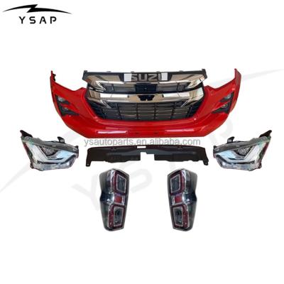 China Body Kit Factory Price Facelift Body Kit For 2021 D-Max Low Rise To High Body Kit for sale