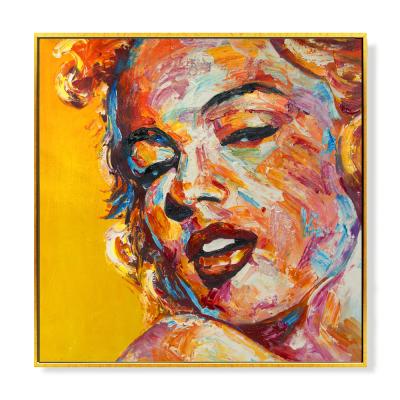 China Modern Fine Art Marilyn Monroe Celebrity Portrait From Photo for sale