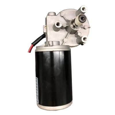 China 54 best selling whole Elektrische 12 v dc wurm getriebe motor 30W 24 V left angle motor for sale