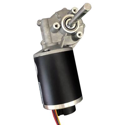 China Totally Enclosed 76mm 12V 24V 50W 100W 200W 250W 20NM DC Encoder Geared Motor For Intelligent Equipment for sale